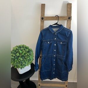 Topshop Moto Denim Jean Jacket Women's Size US 10